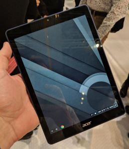 Leaked Acer Chrome OS tablet