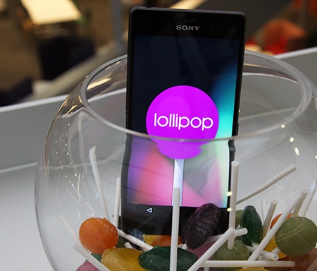 Sony Xperia Z3 with Lollipop