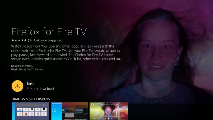 Firefox for Fire TV
