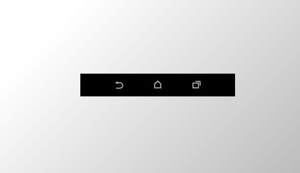 HTC M8 on-screen buttons