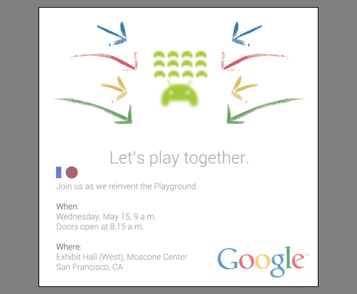 Google IO Invite